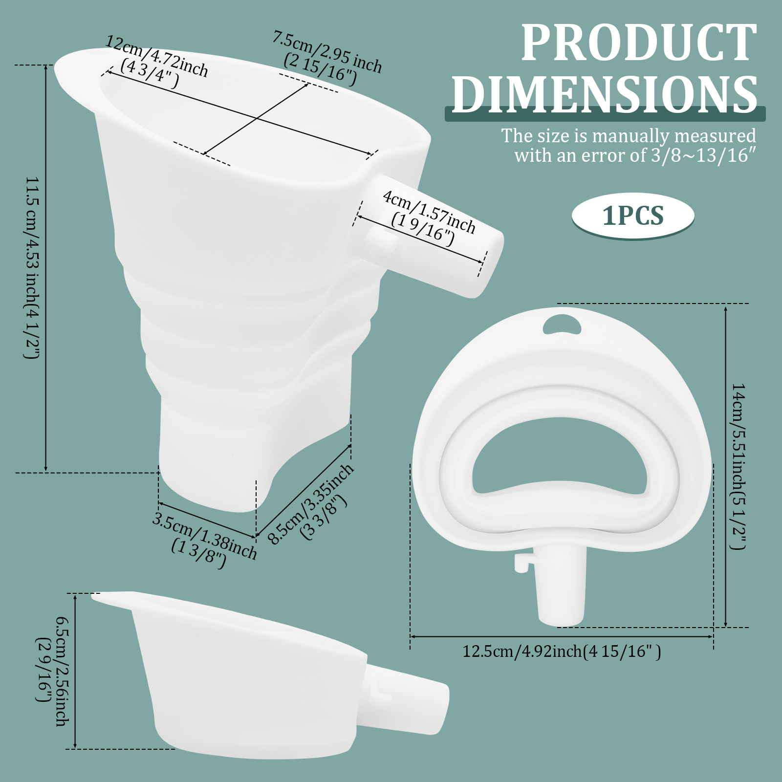 Silicone Flour Funnel for Kitc - Kitchen Aid Baking Mixer 리뷰 및 가격