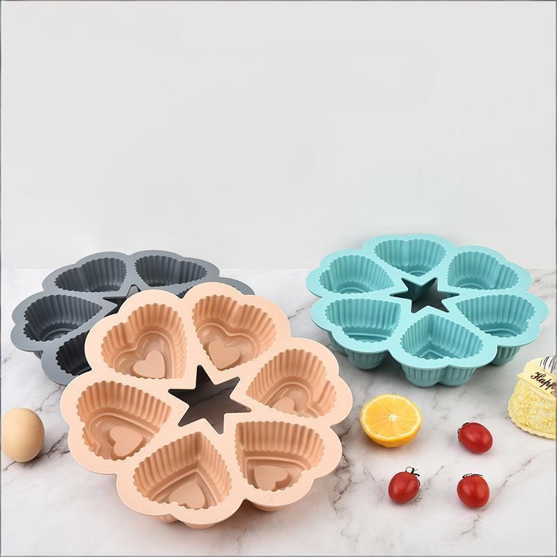 Nonstick Silicone Heart Shaped - Kitchen Essentials Baking Tray 리뷰 및 가격