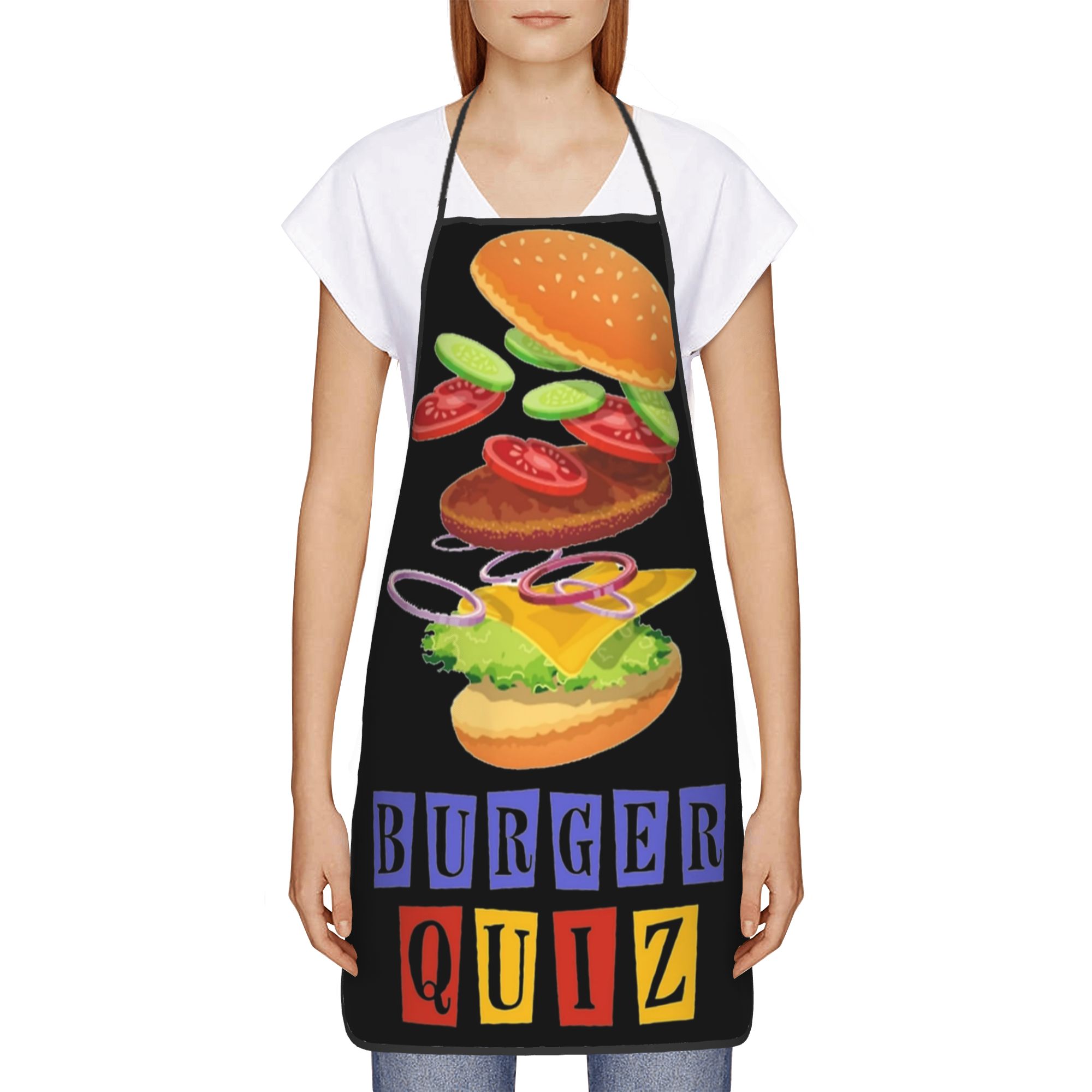 Burger Quiz  Apron  Cleaning C - Kitchen Quiz 리뷰 및 가격