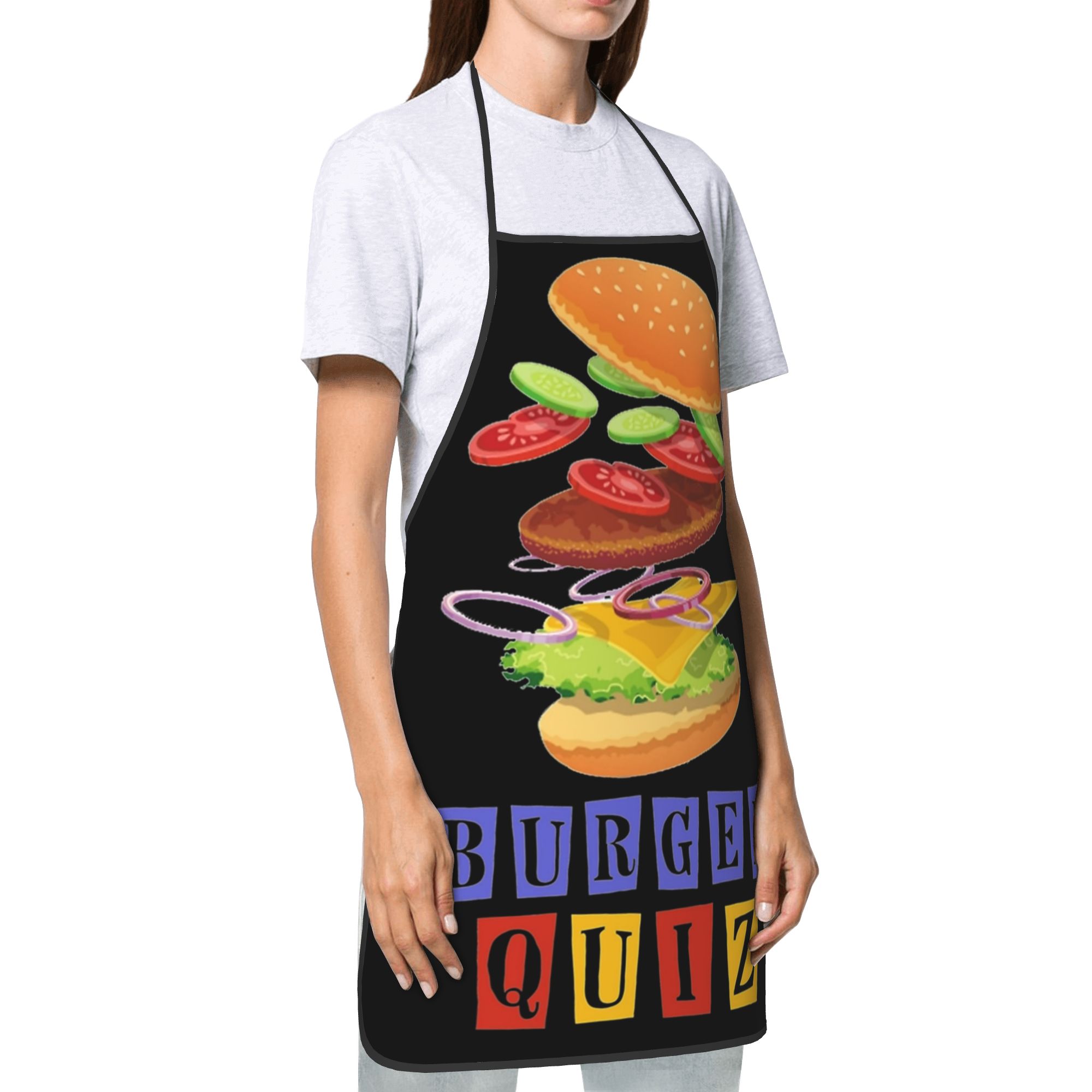 Burger Quiz  Apron  Cleaning C - Kitchen Quiz 리뷰 및 가격