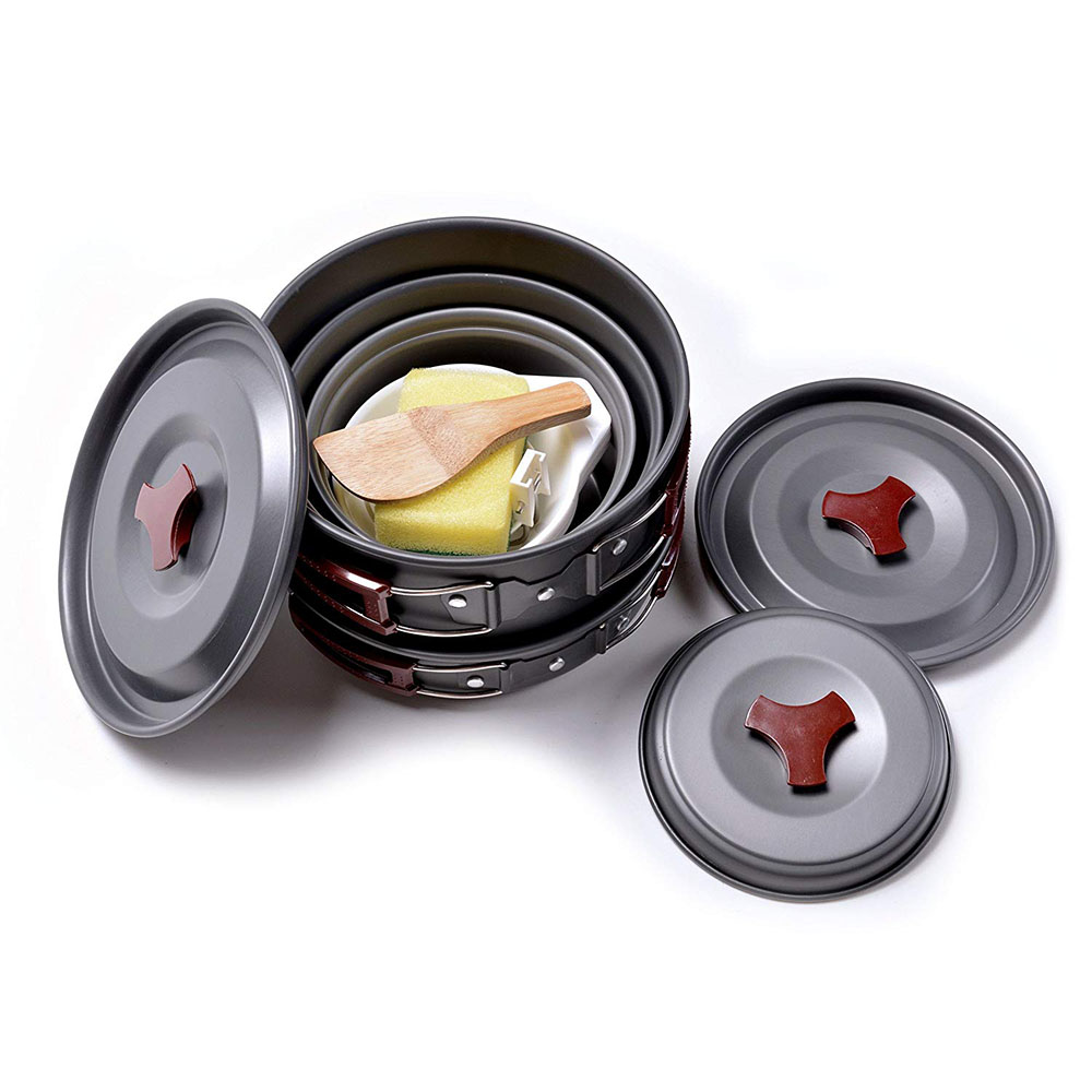 Outdoor Camping Cookware Kit N - Kitchen Baking Pan Set 리뷰 및 가격