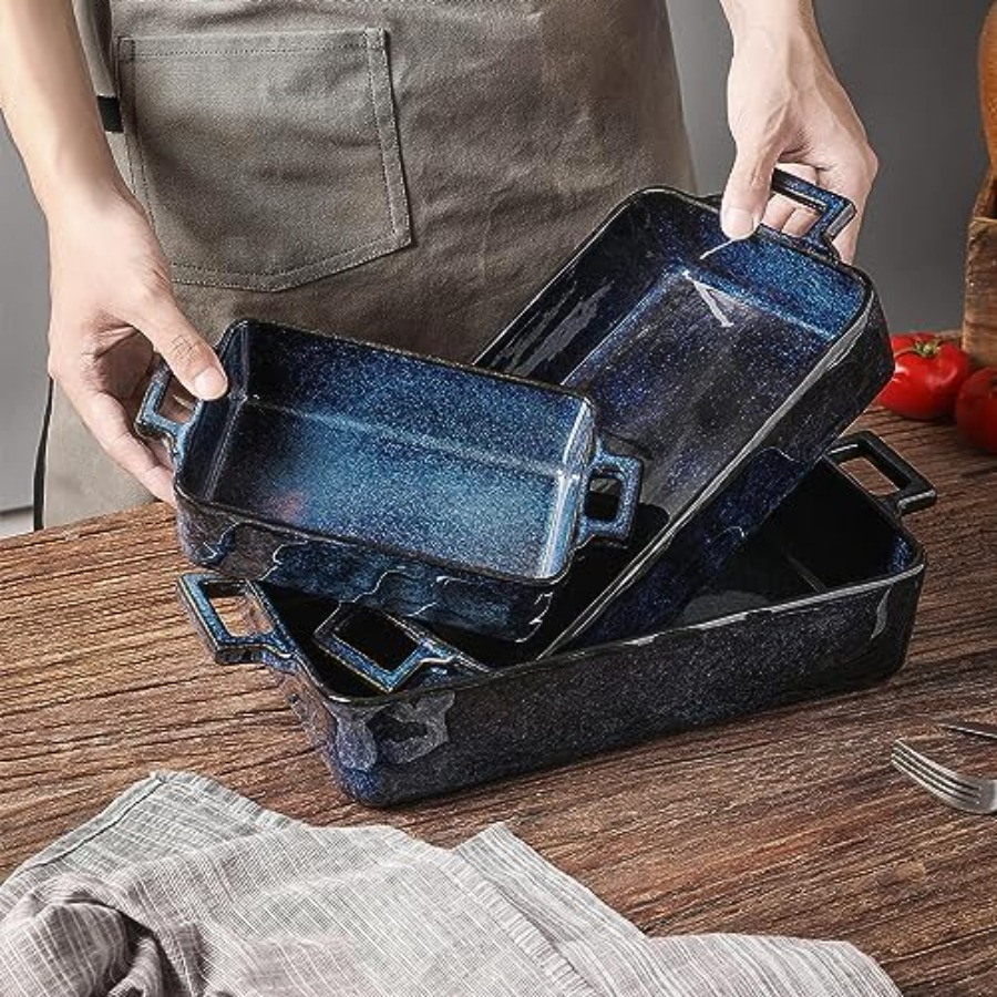 Ceramic Bakeware Set Porcelain - Kitchen Baking Pan Set 리뷰 및 가격