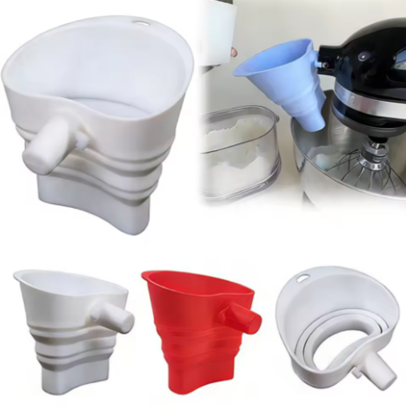 1/3pcs mix Silicone Flour Funn - Kitchen Aid Baking Mixer 리뷰 및 가격